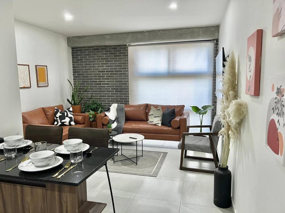 Апартаменти Depa Boho Al Sur Pet Friendly Piscina Gym Sala De Cine Гвадалахара Екстер'єр фото